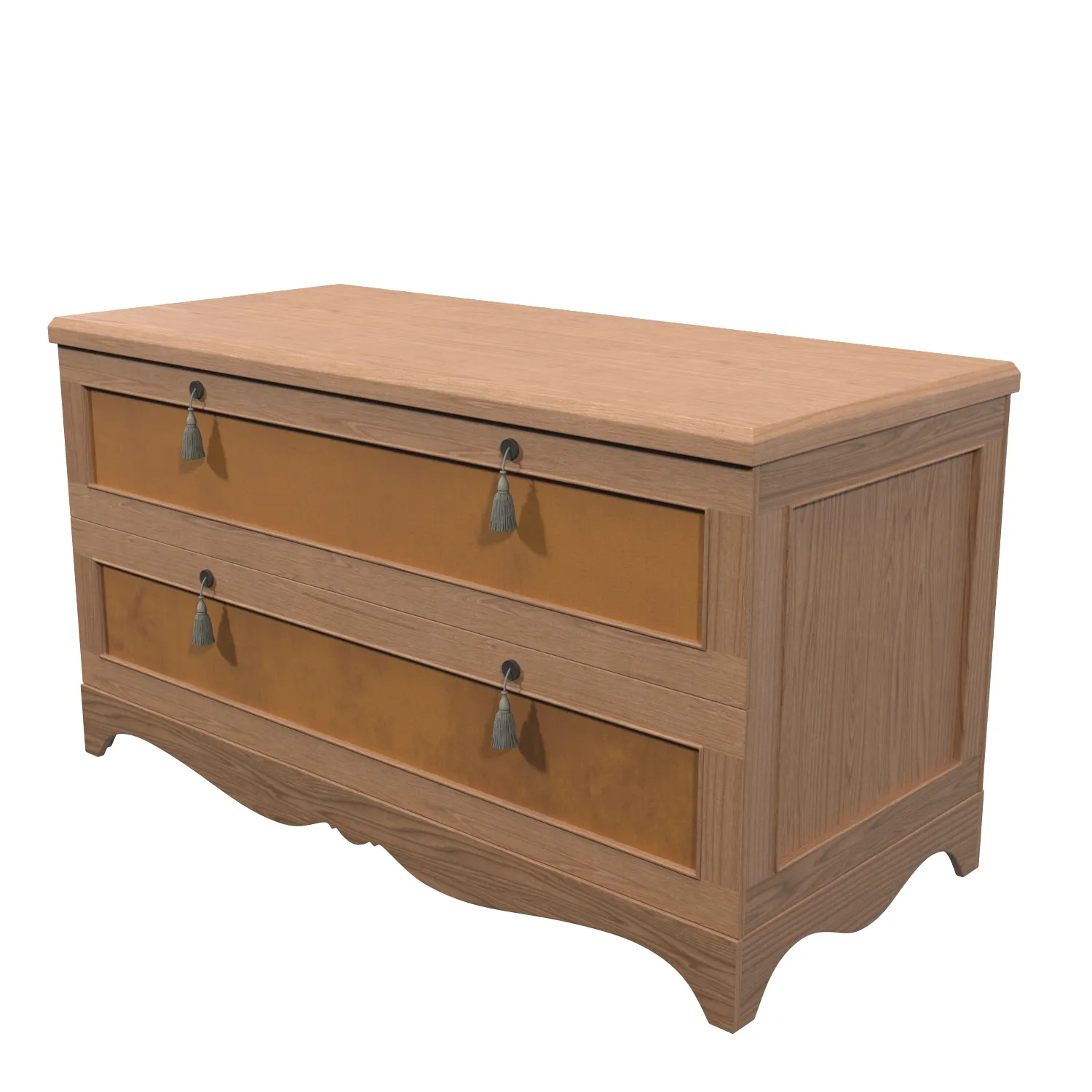 Credenza Cabinet PBR 3D Model_06